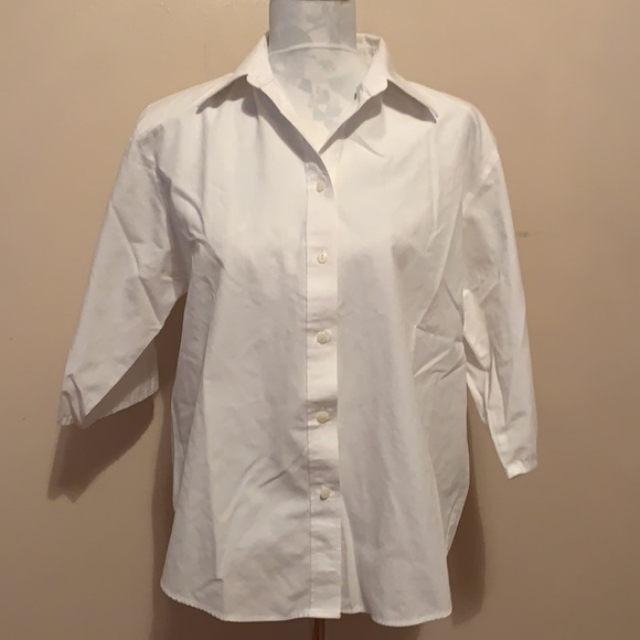 Yves St. Clair Sport Crisp White Button Down - Picture 2 of 8